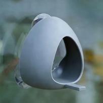 Suction Cup Window Bird Feeder Detachable Wall Mounted Bird Feeding Station Waterproof Large Capacity Wild Bird Feeder pilka