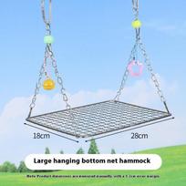Pullable Bottom Bird House Hammock Nest Easy To Cleaning Creative Solid Wood Parrot House Smooth Edges Bird Breeding Box
