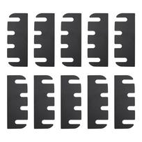 10pcs 4 Inch Door Hinge Shims Sturdy Material Easy to Install Hinge Spacer Gasket Smooth Closing Hardware Accessories juoda