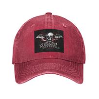 Avenged Sevenfold   Washed Denim Cap Casual Baseball Caps Adjustable Hat Summer Unisex Baseball Hats One Size