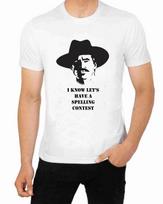 Doc Holliday IKE I know Let's have a spelling contest T-Shirt for Men Apparel S