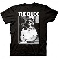 Big Lebowski The Dude Graphic Tshirts Black Tv Man Breathable Streetwear T-shirt Women Casual S