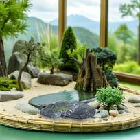 Artificial Moss Rocks Green Realistic Simulated Stone Decoration for Fairy Gardens Terrariums Diorama Scenery Moss Bonsai 26X12.5X5CM
