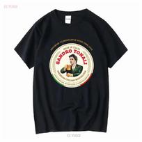 Tonali Moretti Style T Shirt Long or Short Sleeves Vintage Washed Unisex Designer Clothes Slightly Soft Casual Stylish Fashion S įvairiaspalvis
