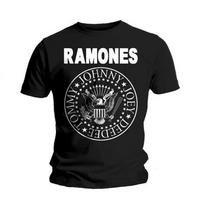 Ramones antspaudas Logotipas Roko Punk Sunkiojo Metalio Unisex Marškinėliai S įvairiaspalvis