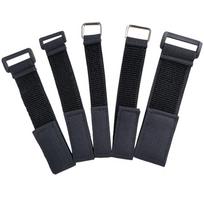 Elastic Self-Adhesive Hook and Loop Fastening Strap for Cargo and Three-Legged Games Plastic buckle elastic band 20mm*150mm
