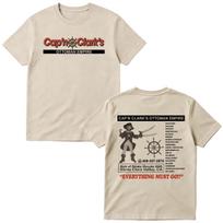 Backrooms Cap'n Clark's Ottoman Empire Pirate T Shirts Men's Women Cotton Oversized Short Sleev M
