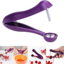 Vyšnių alyvuogių Pitter Stoner Stone Pit Seed Remover Easy Squeeze Grip Kalėdų dovana