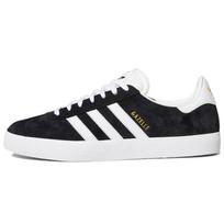 adidas Gazelle ADV Black White Unisex Sneakers Core-Black Cloud-White Gold-Metallic FX6563 37⅓