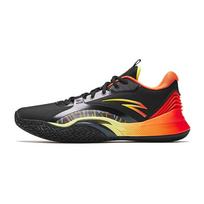 Anta Wind Tunnel 5 Comfortable Fashion Slip Resistant Durable Low Top Basketball Shoes Men sneaker Black Orange 112441107-5 42