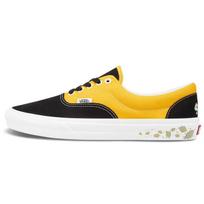 Vans Era Low Top Skate Shoes Unisex Sneakers Black Yellow VN0A4U39069 36