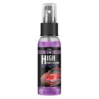 New Ceramic Car Coating Spray Nano Ceramic Crystal Polish Auto Paint Care Hydrophobic Shiny Durable Protection Detailing black