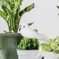 Artificial Bird Ornaments Feathered Birds Fake Sculpture Embellishing clip