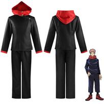 Anime Gojo Satoru Geto Suguru Anime Conjure Back Dviejų dalių mokyklinė uniforma Cosplay kostiumai XXXL juoda