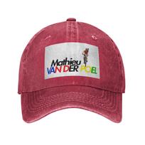 Mathieu Van Der Poel Denim Cap Casual Baseball Caps Adjustable Hat Summer Unisex Baseball Hats One Size