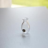 Mini stiklinė vaza šaldytuvo magnetas Kūrybinga 3D vaza Mikro kraštovaizdžio puošmena Šaldytuvo magnetai Vieta gėlių kompozicijoms Dekoracija