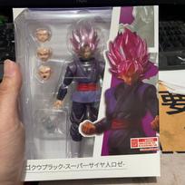 Anime Dragon Ball Super Saiyan God Son Goku SHF Black Action Figures Collectible Model Playthings Featuring Replaceable Faces Hands Gifts