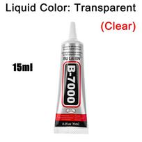 B7000/T7000 Adhesive (15/110g) – A repair tool for mobile phones, jewelry, metal, and plastic – Waterproof, transparent/black