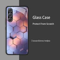 For Samsung A07 M56 5G A16 A26 Case Cover Tempered Glass Case Hard Shockproof Coque Bumper For Samsung A36 A56 A06 Protect Case A26 5G