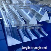 Transparent Acrylic Isosceles Right-Angle Triangle Bar Strip Custom price adjustment, contact for confirmation