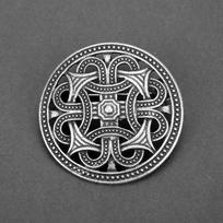 Vintage Celtic Knot Viking Brooch Metal Pin Clothing Accessory
