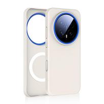 Magnetic Case For Honor Magic 7 Pro Case Fashion For MagSafe Matte Skin Feel PC Hard Back Cover Lightweight Dustproof Bumper HONOR Magic7 Pro balta