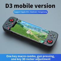 Cell Phone Gamepad Joystick for IPhone Android Control Bluetooth Controller Trigger Pubg Mobile Game Pad Gaming Cellphone