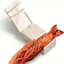 Krevečių lukštenis - Lengvas lukštenimo įrankis jūros gėrybėms, Patvarus plastikinis virtuvės prietaisas naudojimui namuose ir restorane 1pc