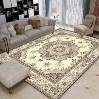 Persian Luxury Tradition Living Room Carpets Fancy Home Decoration Large Area Soft Rugs Washable Non-slip Lounge Room Door Mats 60*90cm