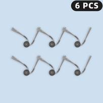 Suderinamas su ( Roborock Qrevo C / Curv / CurvC / Edge / EdgeC / 5AE / S5V ) Dalys Pagrindinis Šoninis Šepetys Filtras Mopo Šluostė Dulkių Maišelis gray