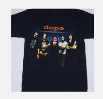 VTG Dope band Black T-shirt short sleeve Unisex All sizes S-5Xl Unisex T-Shirt S
