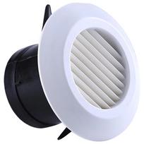 ABS Round Soffit Air Vent Adjustable Airflow Exhaust Vent Cover Ceiling Diffuse 1