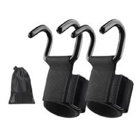 Multipurpose Weight Lifting Wrist Strap Iron Hook Ergonomic Padding for Pull up Exercises Barbells Training Gym Use juoda