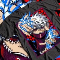 Dabi Marškinėliai, Toya Todoroki Marškinėliai, Anime Boku No Hero Academia Marškinėliai, Visų Dydžių, L