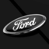 Karštas automobilio lipdukas Ford naujam automobiliui Priekinio radiatoriaus ženklelis Automobilio galinės bagažinės dangčio emblemos keitimas Refit priedai Ford Ranger juoda