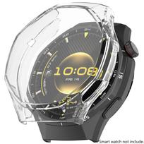 Kompiuterio dėklas + Grūdintas stiklas, skirtas Huawei Watch GT6 46mm, pilnas dangtelis, ekrano apsauga, buferis, skirtas Watch GT6 46mm, apsauginiai priedai for GT 6Pro 46mm gray