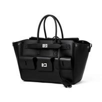 Tote Bag - Stylish and Relaxed Large Handbag One Size juoda