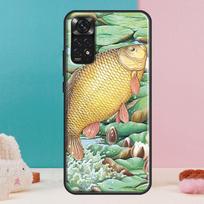 Carp Fish Fishing Case For Xiaomi Redmi Note 14 13 12 Pro 11 9 10 9S 10S 11S 12S Redmi 14C 13C 10C 12C Cover Redmi 13C