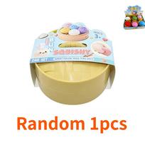 Colorful Dumpling Squishes Stress Balls Fidget Sensory Toys Simulation Food Squishies Bun with Steamer Squeeze Dough Ball High Quality Gifts
