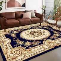 Large Size European Luxury Carpets for Living Room Soft Non-slip Mat Hotel Hall Bedroom Lounge Rug Tapis Salon 60*90cm
