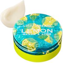 Steamcream Official Peppermint & Aloe Lemon 75g Made in Japan Moisturizing All-Purpose Cream for Hands, Face, Body, and Hand Care Natural Essential