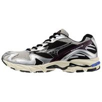 Mizuno Wave Rider 10 Comfortable Durable Lightweight Running Shoes Unisex sneaker Gray Black D1GA210417 36.5