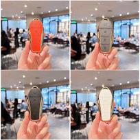 Compatible with BYD Yuan UP, Yuan PLUS, Yuan PRO: Men's and Women's Key Bag Set with Shell Buckle.