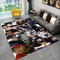Rock Band Tokio Hotel Bill Kaulitz Carpet Rug for Bedroom Living Room Sofa Playroom Doormat Home Decor,Kid Area Rug Non-slip 40x60cm
