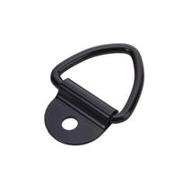 Hook V-shaped D-pull Ring Metal Hooks Truck Trailer Car Compartment Triangular Rope Hook Cargo Fastening Anchor black