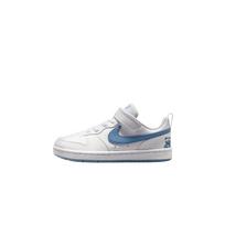 Nike Court Borough Synthetic Leather, Textile Low top Skateboard Shoes Kids' IR3999-100 28