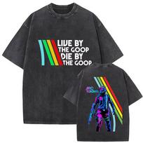Funny Don't Shoot Arc Raiders Graphic T Shirts Game Vintage Washed 100% Cotton T-shirt Men Women Harajuku Oversized T-shirt Tops M