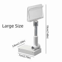 Sign Heavy Duty Magnetic Shelf Label Holders Clip Frame Price Tag Display Clip Stand Poster Stand Display Business