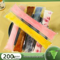 DIY Disposable Ice Pop & Slushie Bags