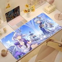 Game Honkai Star Rail Sunday Mouse Pad Nonslip Thickened MousePad Large Writing Lockedge Office Student Gaming Cushion 800x400x2mm